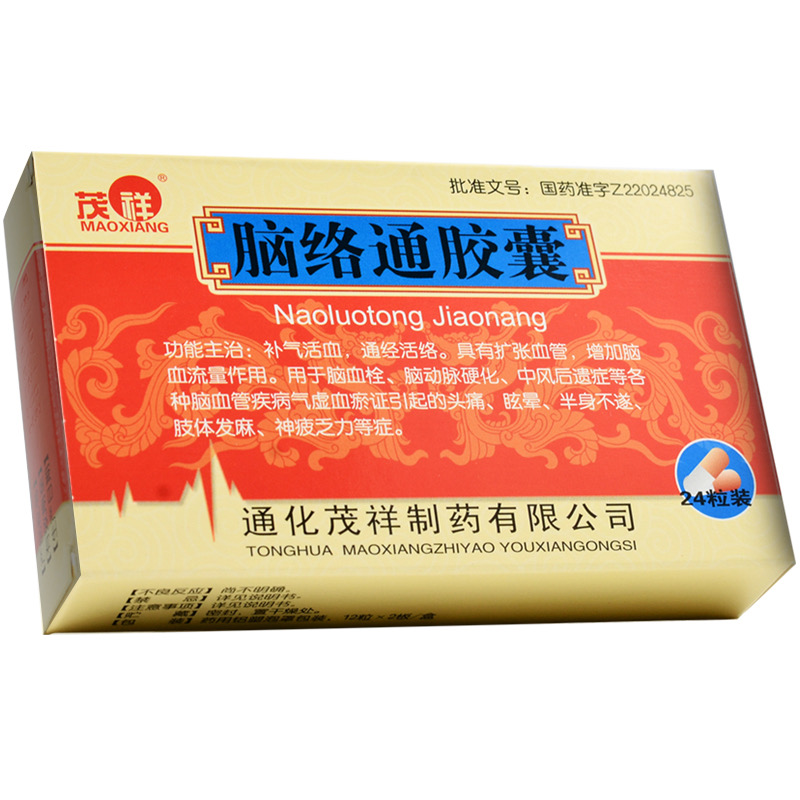 茂祥 脑络通胶囊 0.5g*24粒